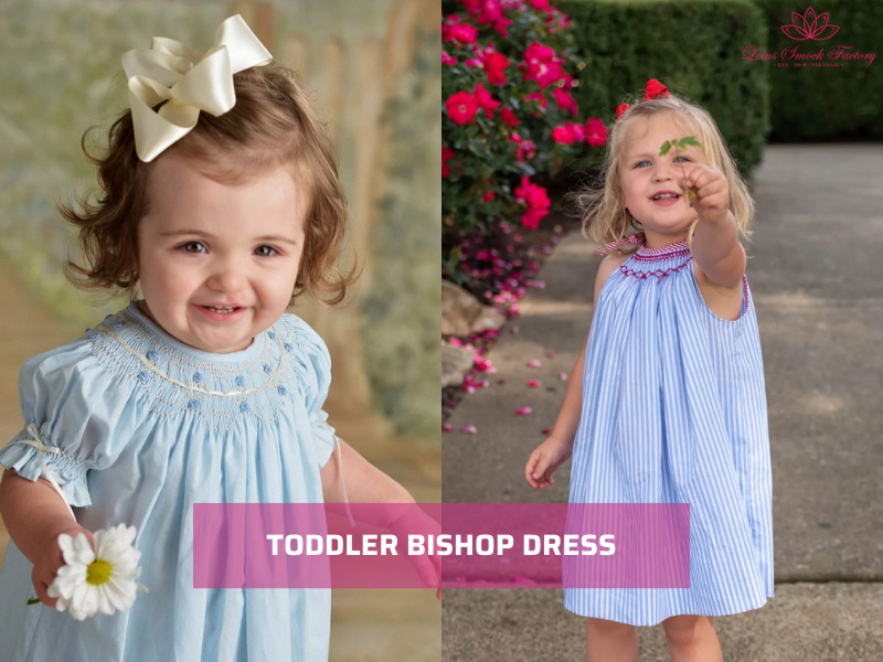 Toddler smocked dress