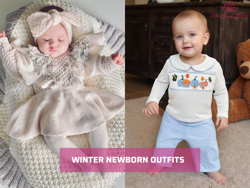 Winter newborn outfits