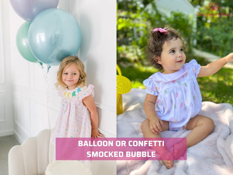 birthday smocked bubble