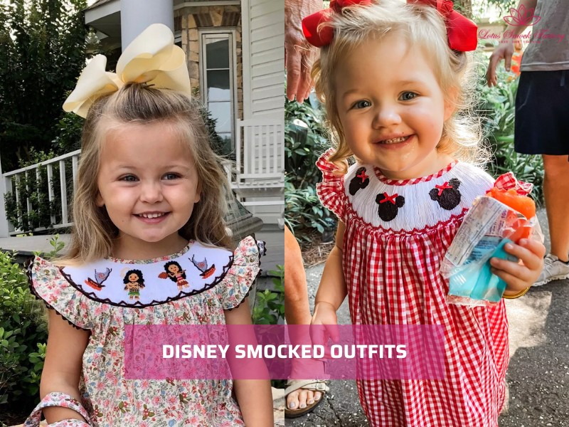 disney smocked outfits