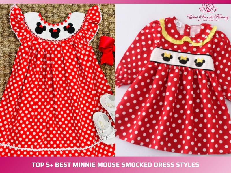 minnie mouse smocked dressminnie mouse smocked dress