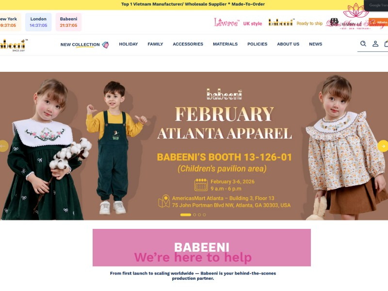 Vietnam Smocked Clothing Manufacturer