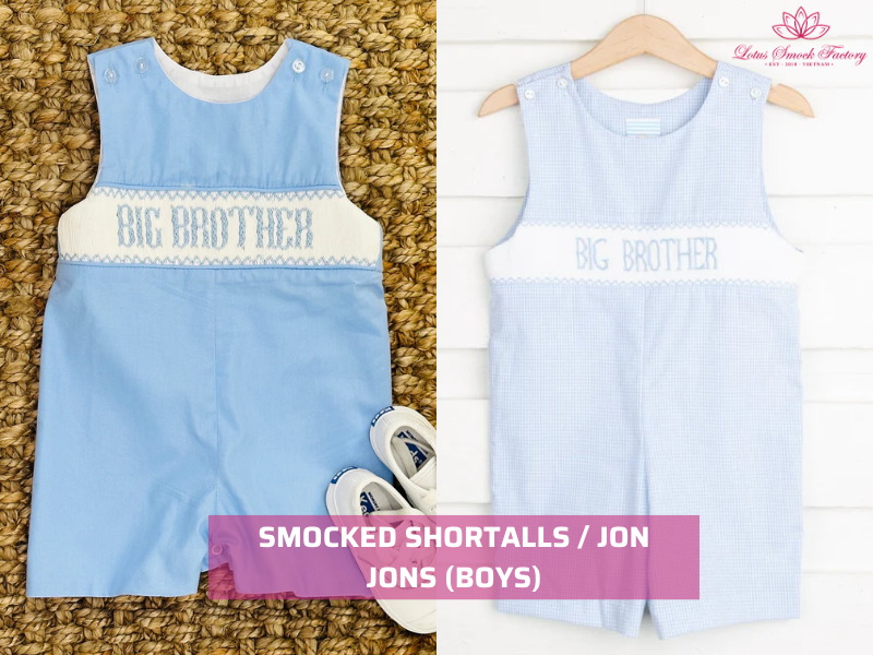 big brothers smocked outfit
