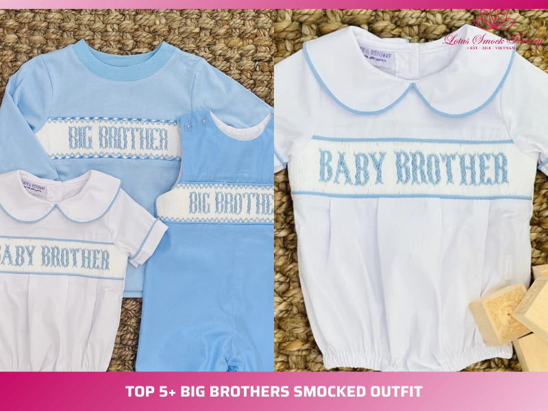 big brothers smocked outfit