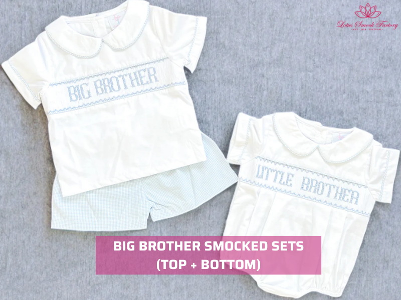 big brothers smocked outfit