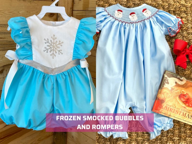 frozen smocked outfit
