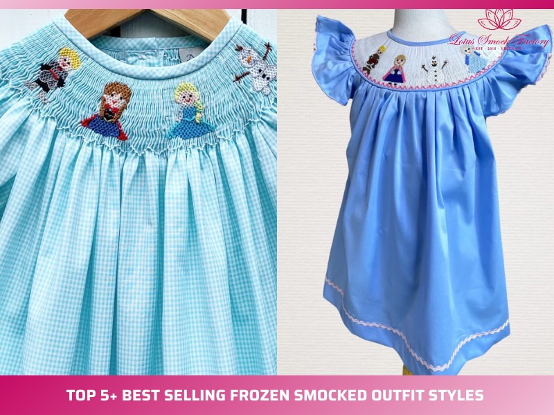 frozen smocked outfit