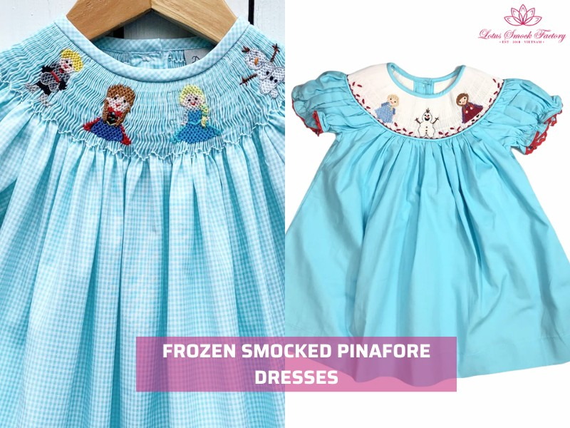 frozen smocked outfit