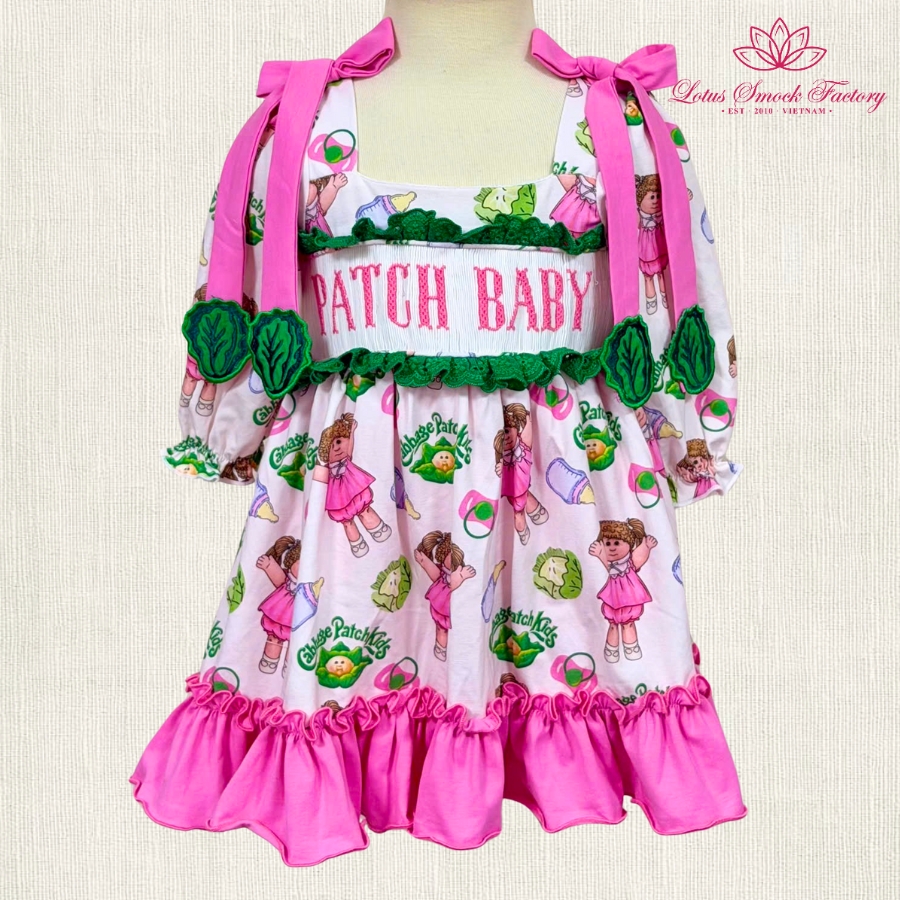 Cabbage Patch Smocked Dress Wholesale Smocked Clothing