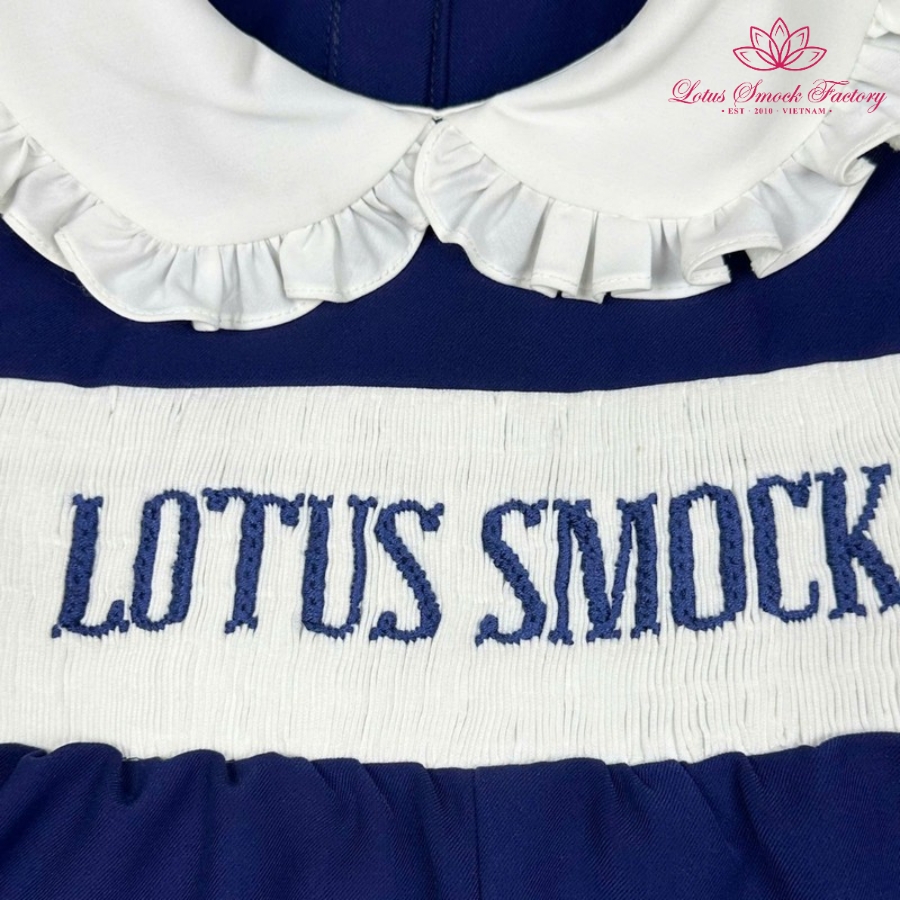 Lotus Smock Romper Wholesale Smocked Clothing