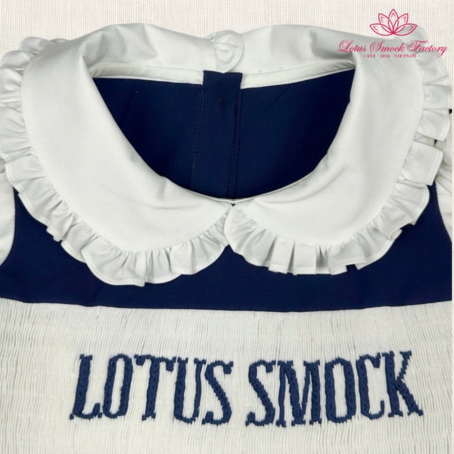 Lotus Smock Romper Wholesale Smocked Clothing