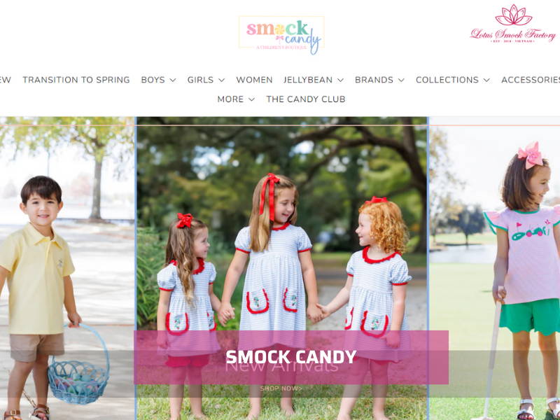 wholesale smocked clothing suppliers