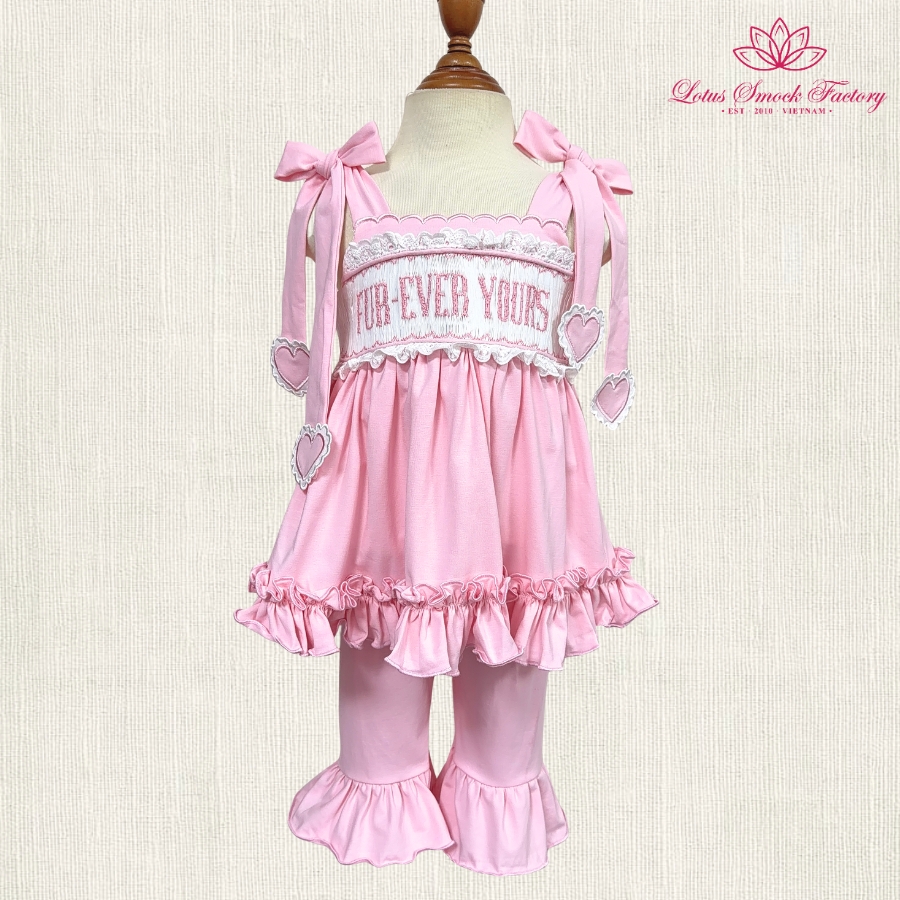 Forever Yours Set Wholesale Smocked Clothing