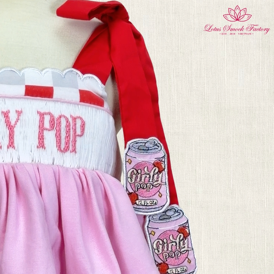 Girly Pop Set Wholesale Smocked Clothing