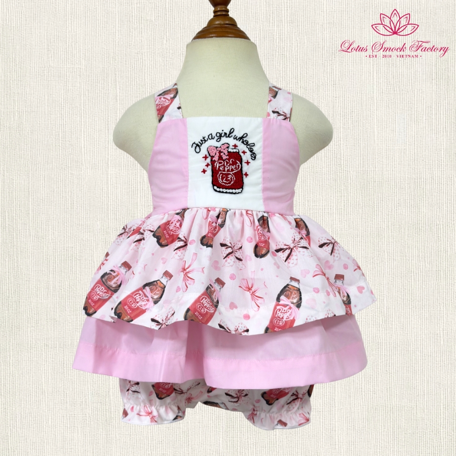 Soda Pop Smocked Set Wholesale Smocked Clothing