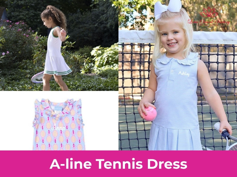 Custom A-line Tennis Dresses