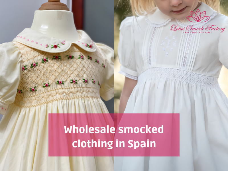 Wholesale smocked clothing in Spain
