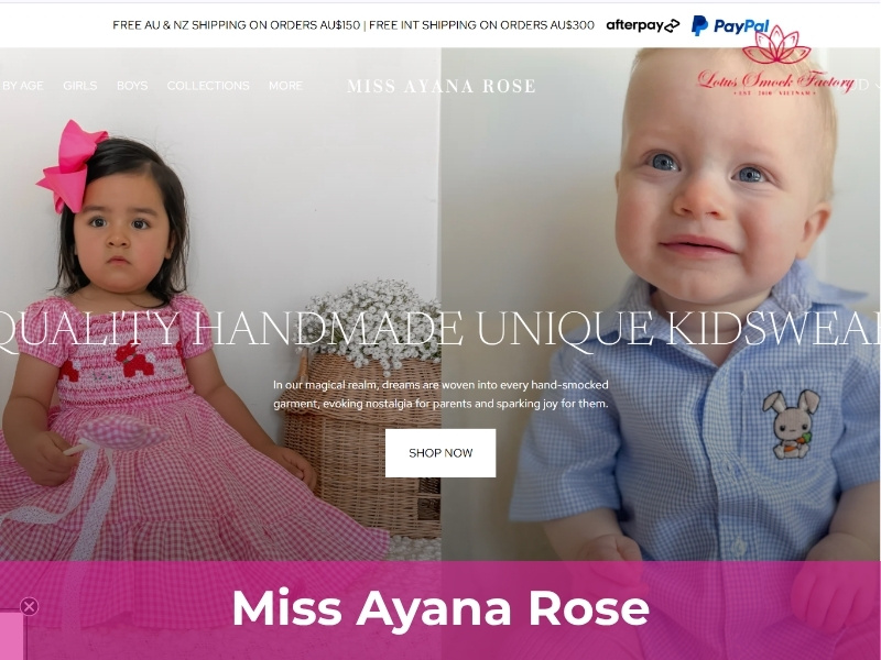 Miss Ayana Rose (Australia)