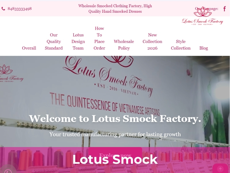 wholesale smocked clothing France