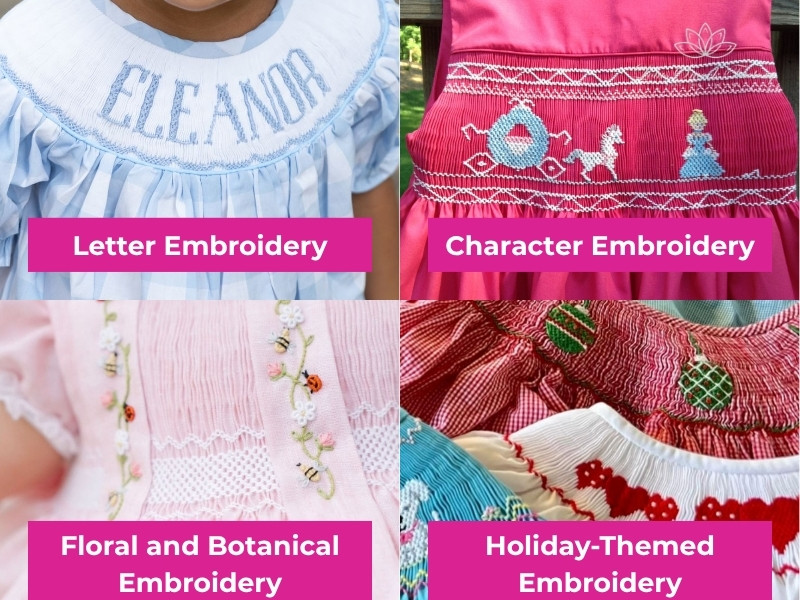 Popular Embroidered Designs