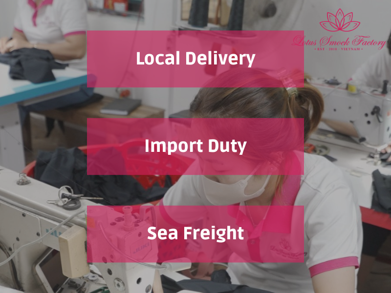 hidden cost for transportation and import duty that retailers should take into considerations