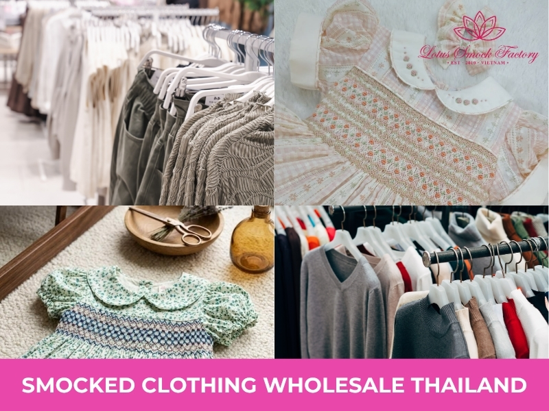 wholesale smocked clothing Thailand