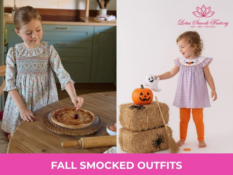 fall smocked outfit